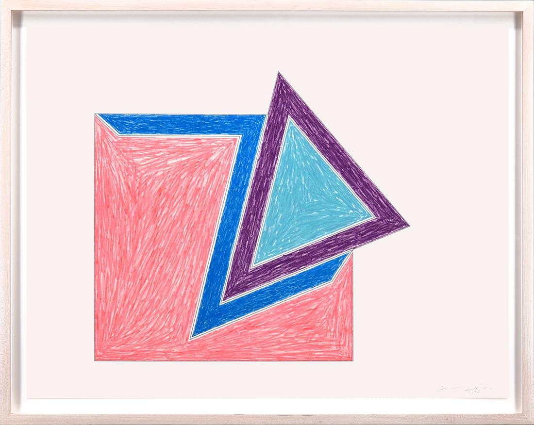 Moultonboro, from the Eccentric Polygons portfolio - Print by Frank Stella