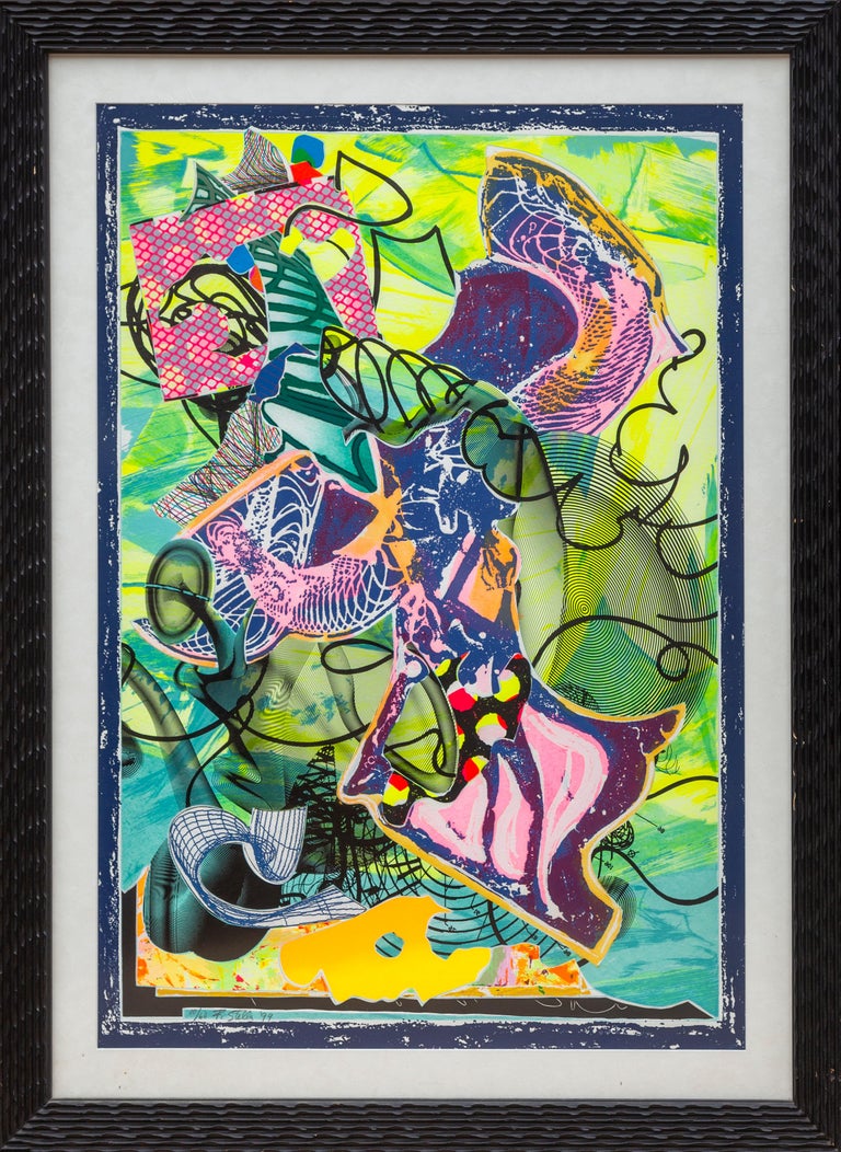 Frank Stella Abstract Print - Nemrik