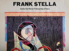 Pergusa III Exhibition, Signed and Numbered Abstract Poster by Frank Stella