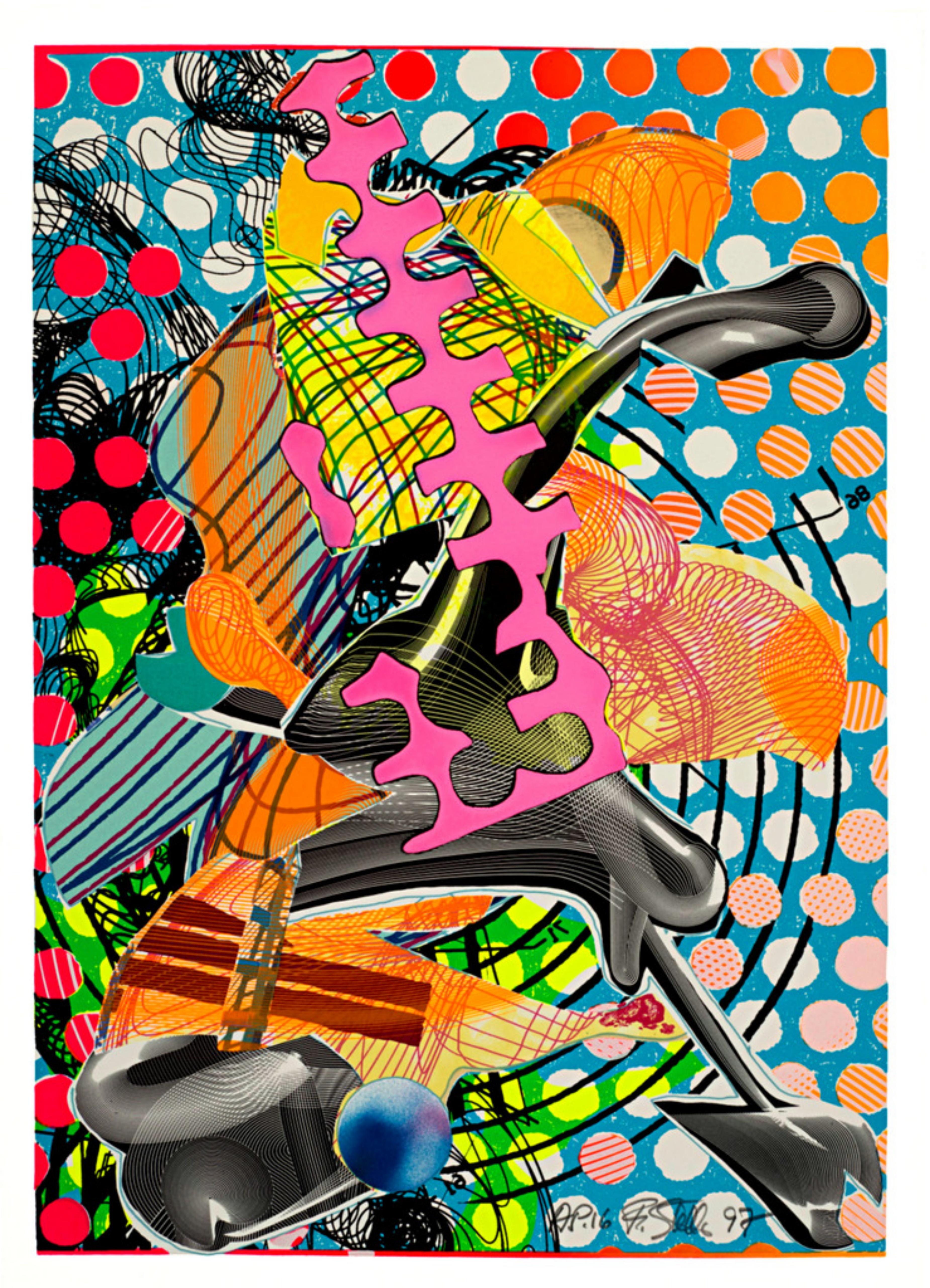 Frank Stella Prince of Hohenfliess (Axsom 250), For Sale at 1stDibs