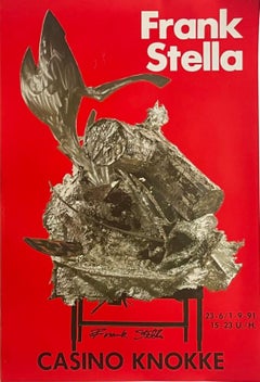 Raft of the Medusa, Part IV (Casino Knokke poster, Hand Signed by Frank Stella)