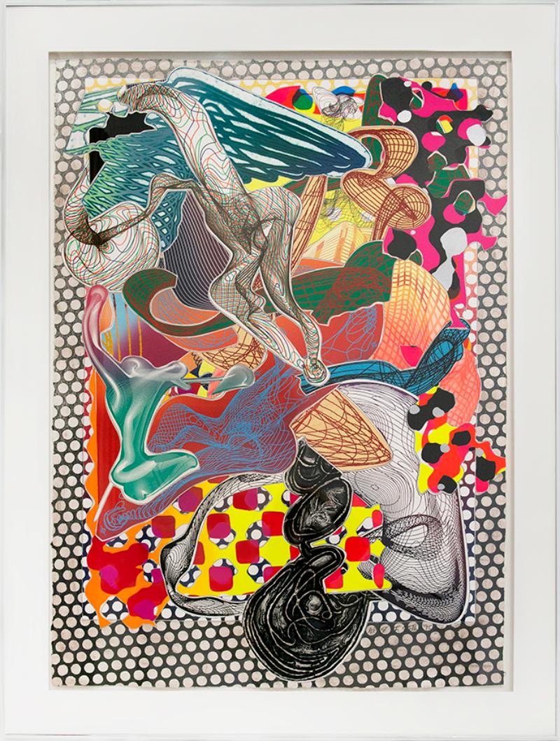 Riallaro - Print by Frank Stella