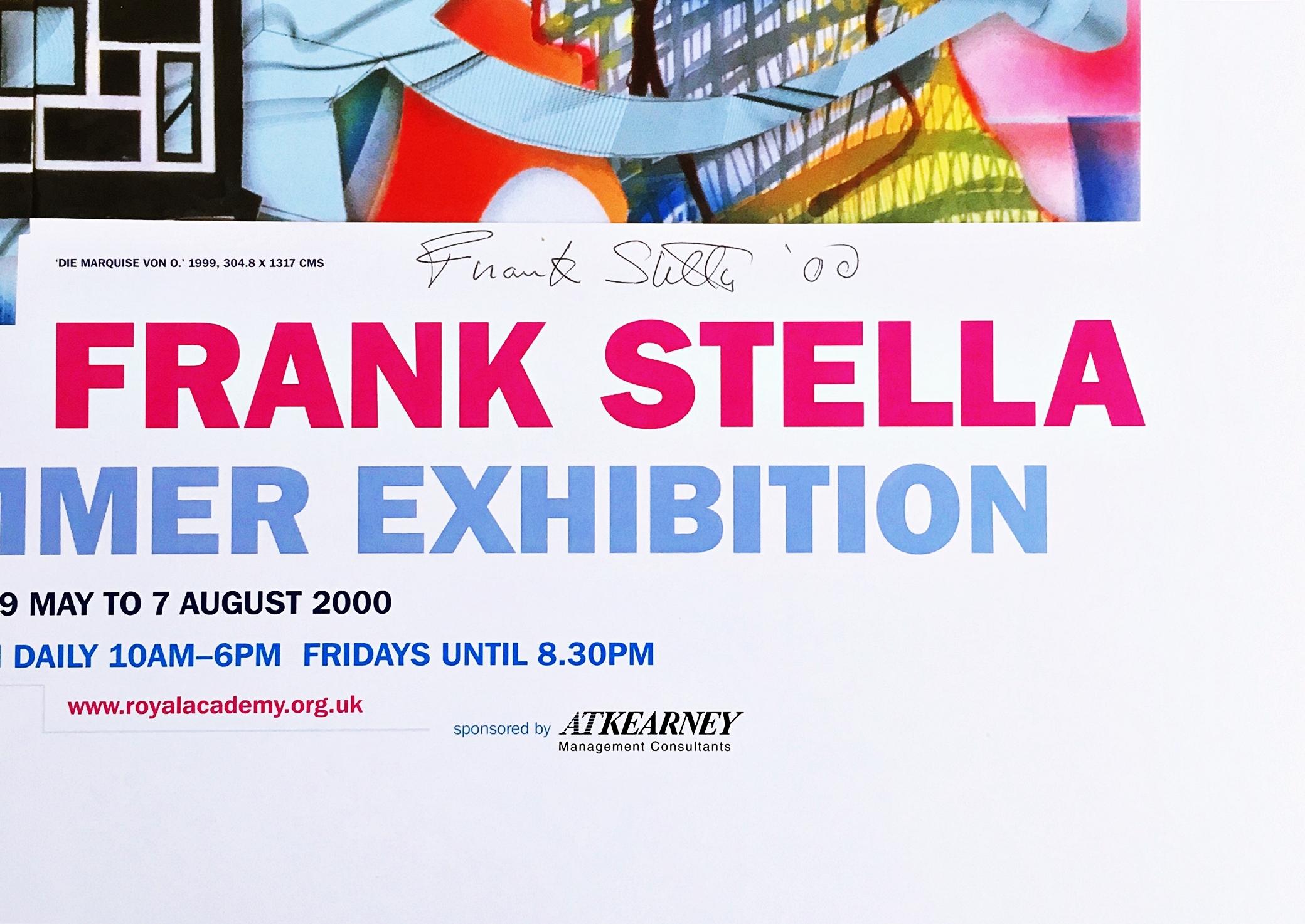 Royal Academy of Arts, London UK litografia offset (firmata a mano da Frank Stella) in vendita 2