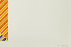 Sidi Ifni -- Offset Lithograph, Minimalism, Contemporary Art by Frank Stella
