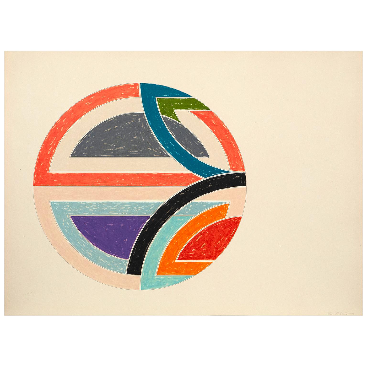 Frank Stella Abstract Print - Sinjerli Variations LA