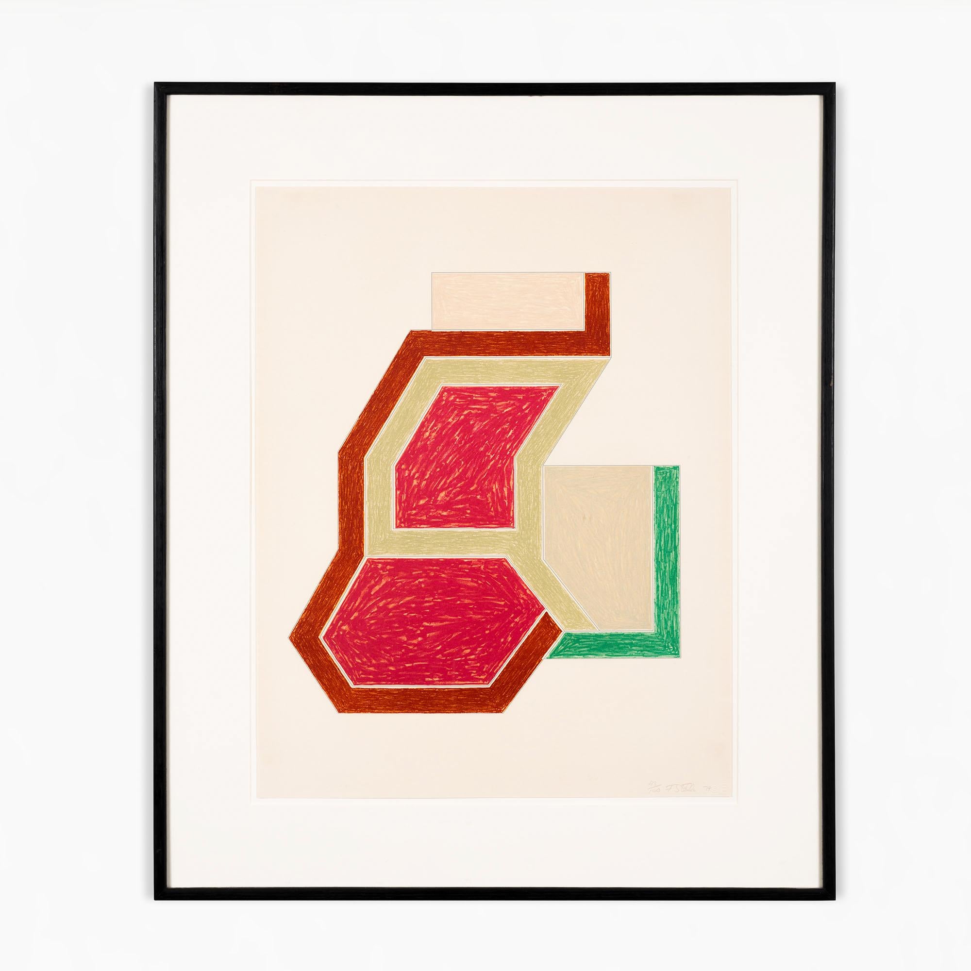What was Frank Stella famous for?