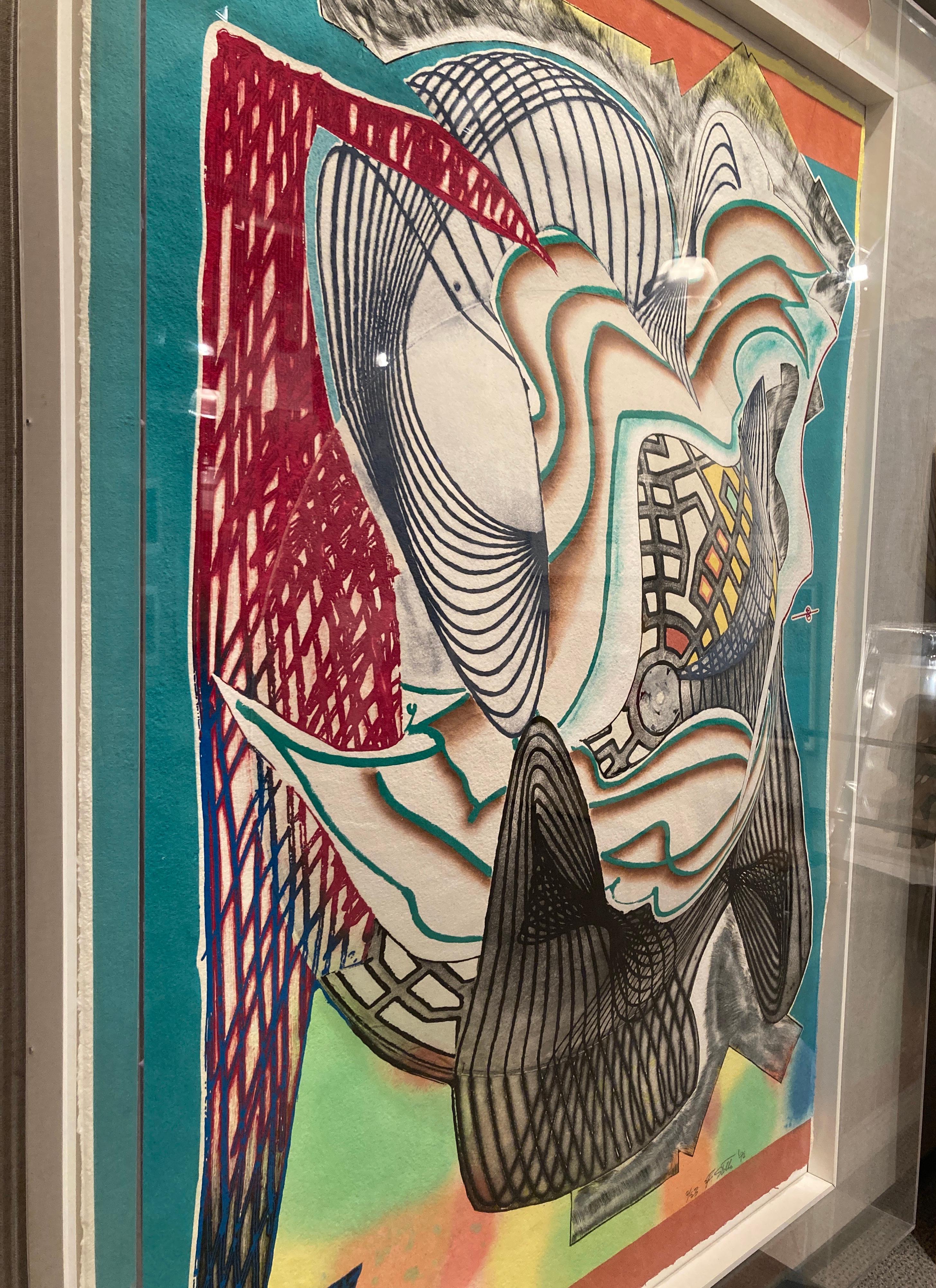 Le Funeral (Dome) - Contemporain Print par Frank Stella