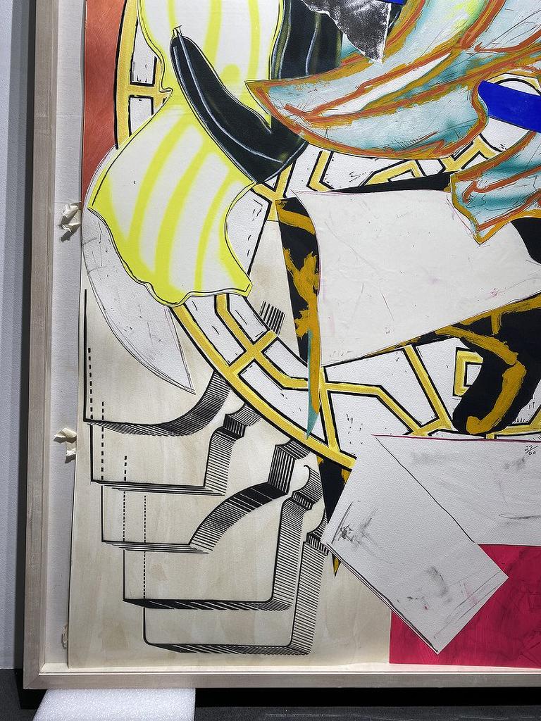 La iena, dalla serie The Waves, 1989 - Print di Frank Stella