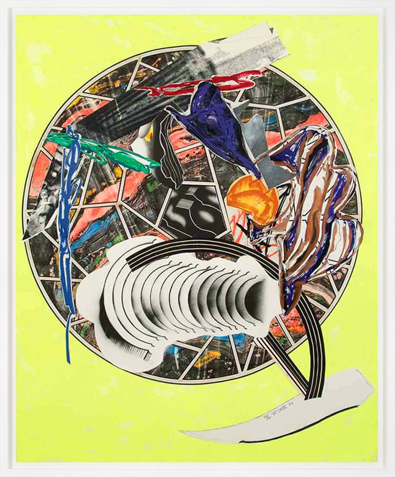 The Whale as a Dish (from Waves II) - Print by Frank Stella