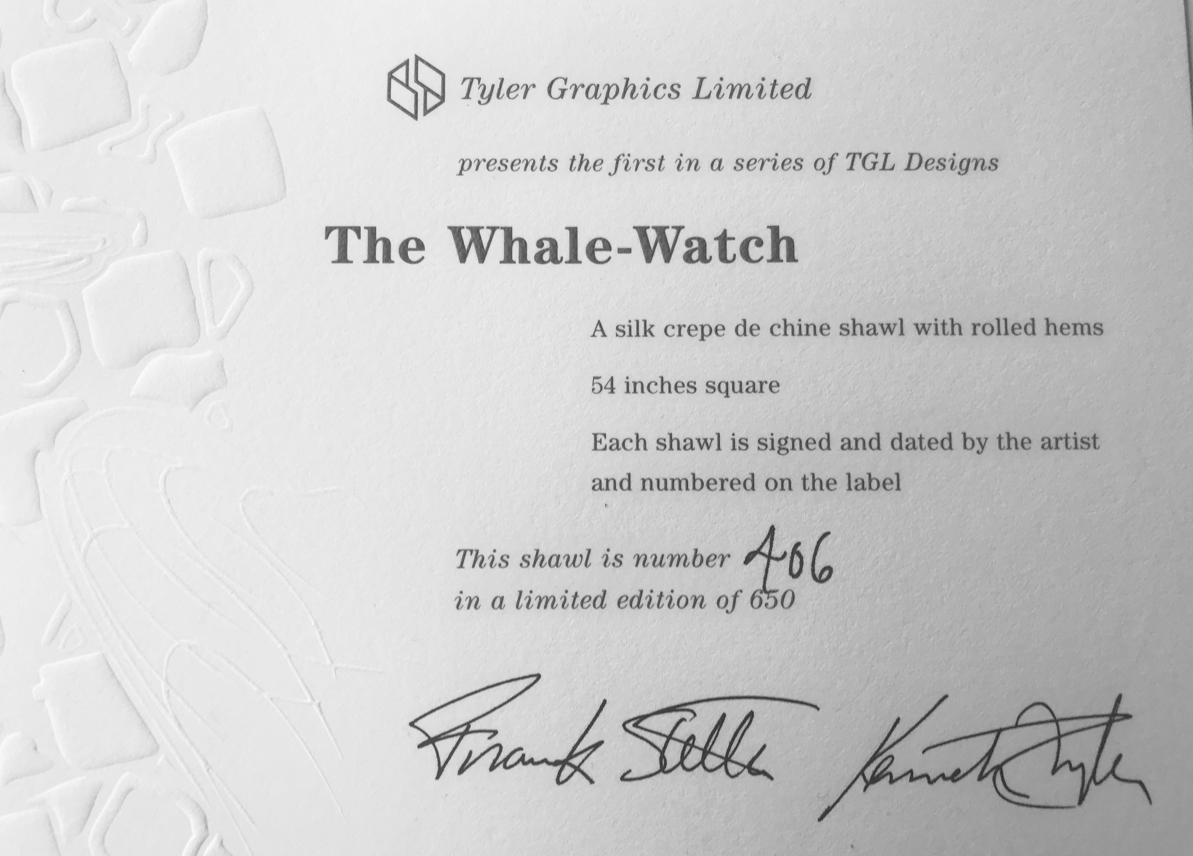 frank stella whale watch