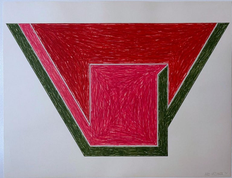 Frank Stella Abstract Print - Union, from Eccentric Polygons (Axsom 96)