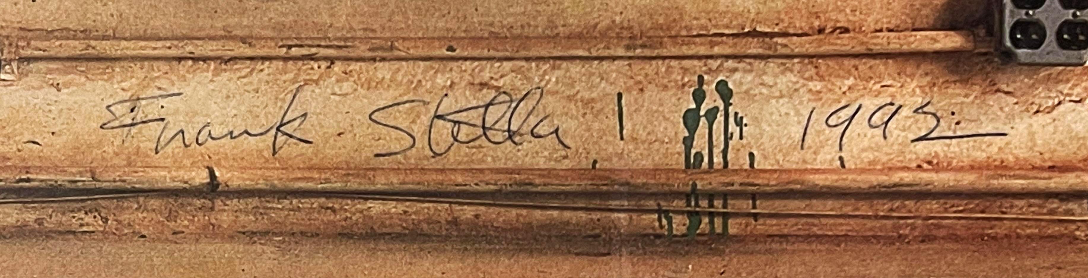 Very Special Arts Gallery Fotolithographie (Handsigniert von Frank Stella) Gerahmt im Angebot 4