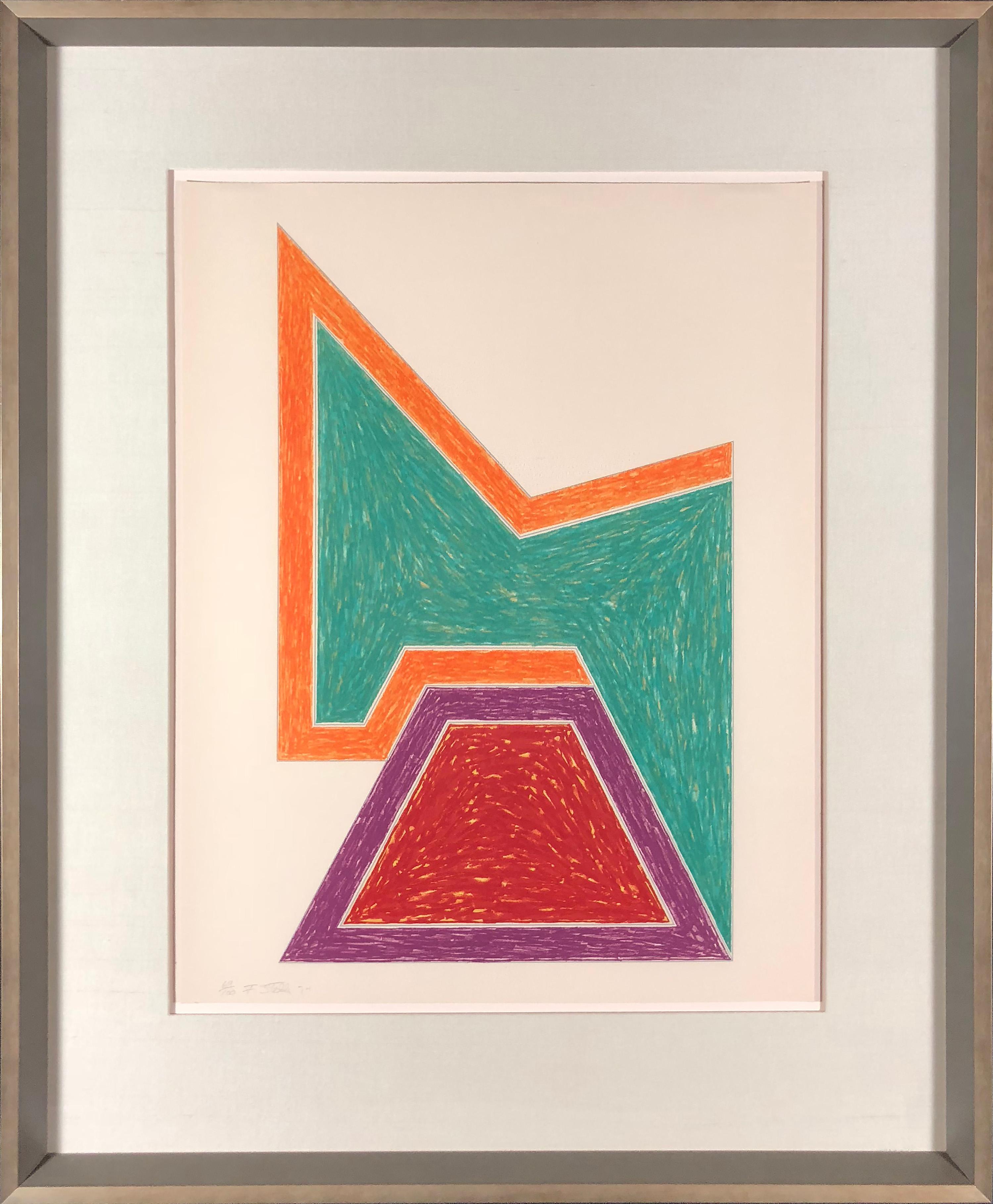 Frank Stella Abstract Print - Wolfeboro