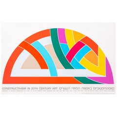 Frank Stella Protractor VI Serigraph Poster, 1968