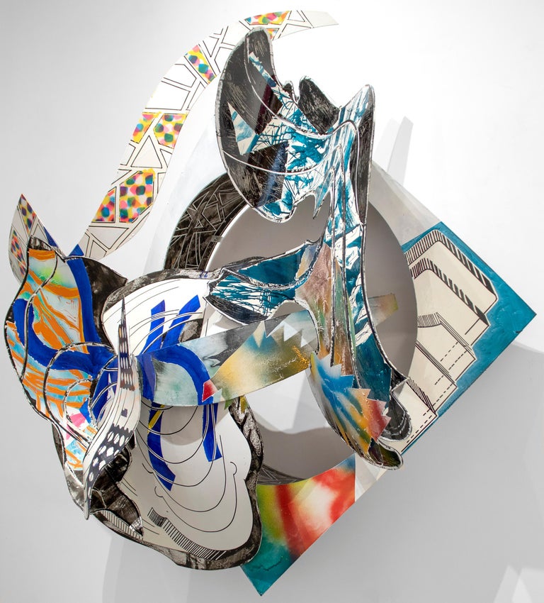 <i></noscript>The Musket</i>, 1990, by Frank Stella, offered by Heather James Fine Art