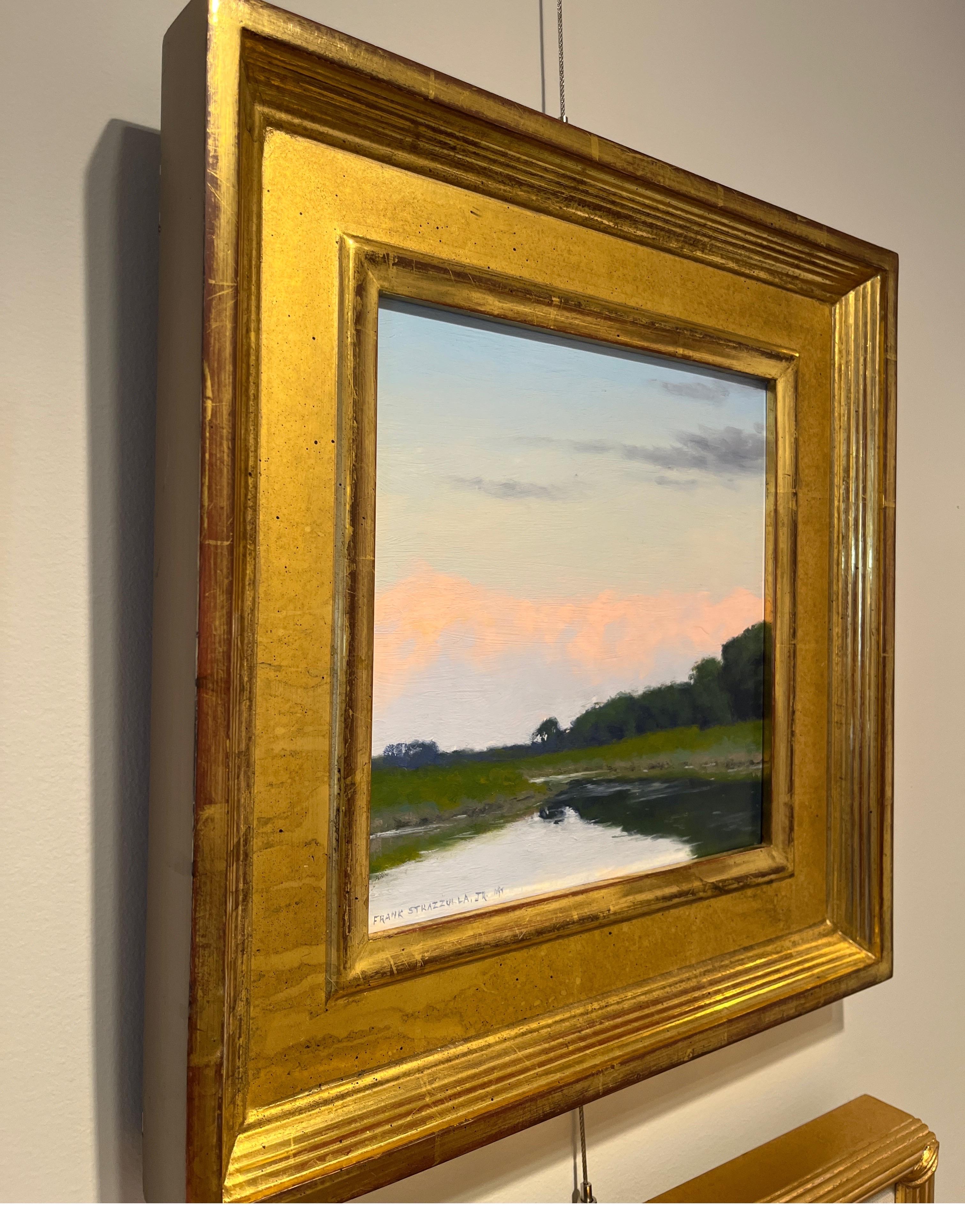 Si tratta di un bellissimo dipinto originale a olio su tavola dell'artista americano Frank Strazzulla. È incorniciato in una cornice fatta a mano e rivestita in oro 18 carati.

Frank J. Strazzulla, Jr. è cresciuto a Quincy, nel Massachusetts. Dai 13
