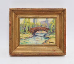 Vue impressionniste de Central Park par Frank Street