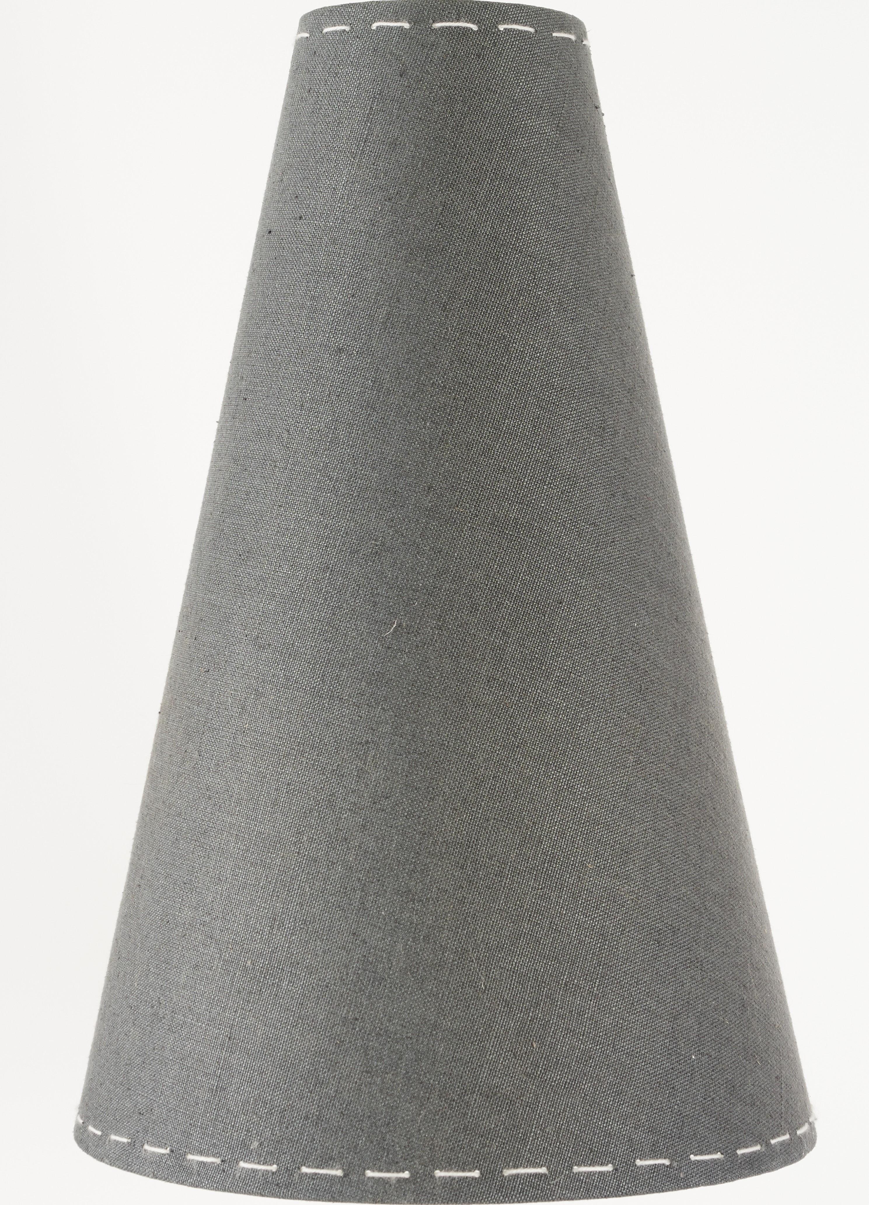 Australian Frank Large Sculptural Handmade Rock Maple & Belgian Linen Lamp  Wende Reid For Sale