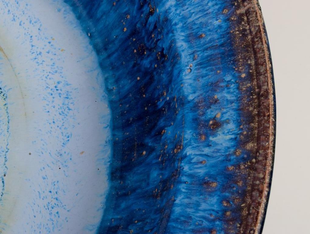 Frank Tromborg, Danish ceramist. Own workshop. Colossal ceramic bowl. For Sale 1