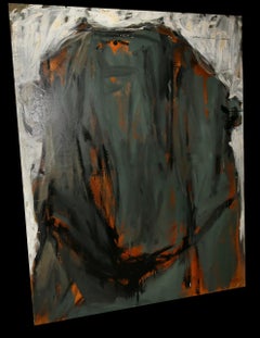 Abstract Oilpainting on canvas for sale - unique by Frank Vaders