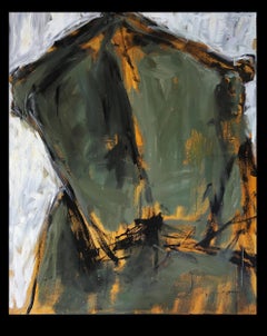 Pintura al óleo abstracta sobre lienzo en venta - única de Frank Vaders