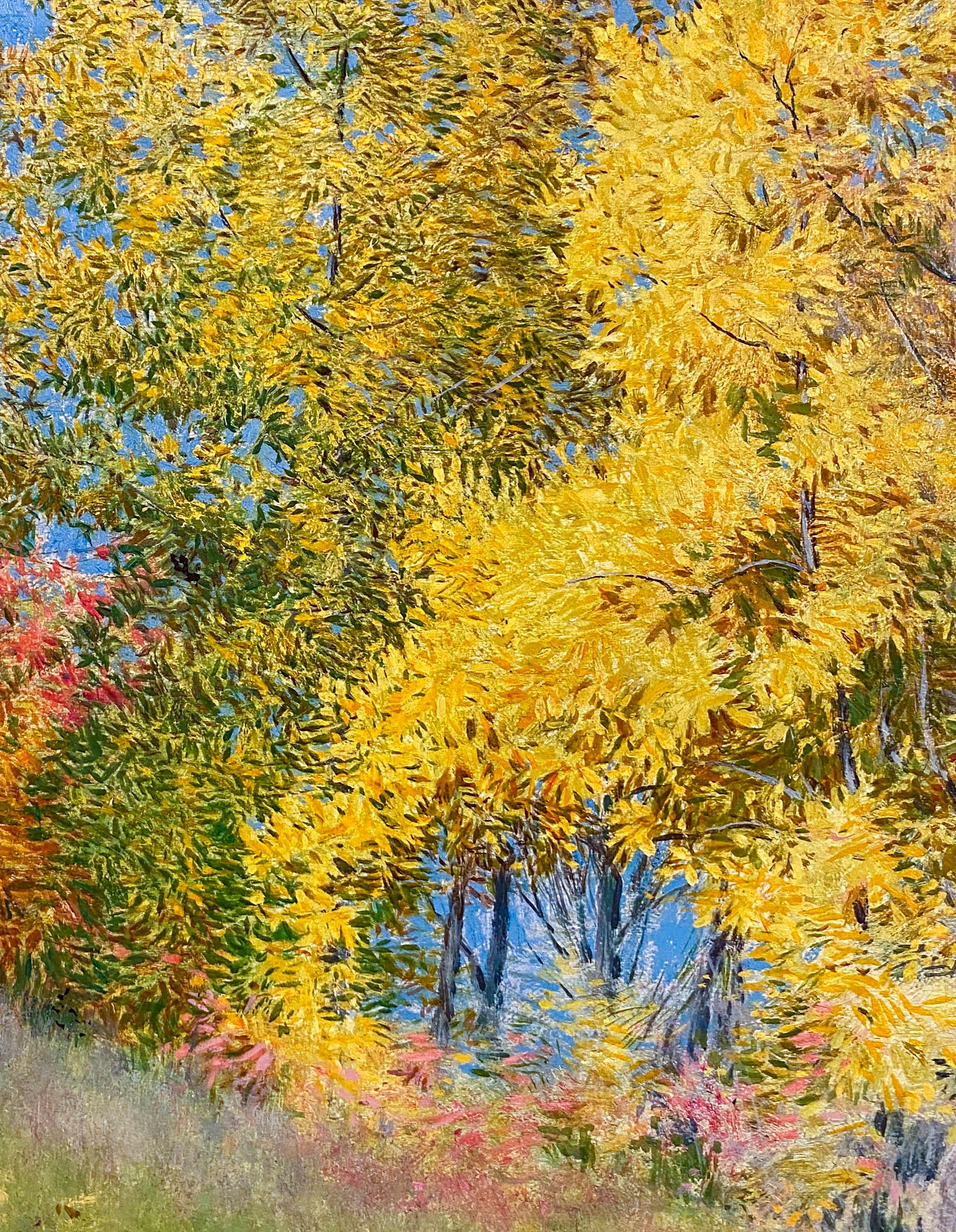 Sunny Hedge – Sunny Hedge (Post-Impressionismus), Painting, von Frank Vincent Dumond