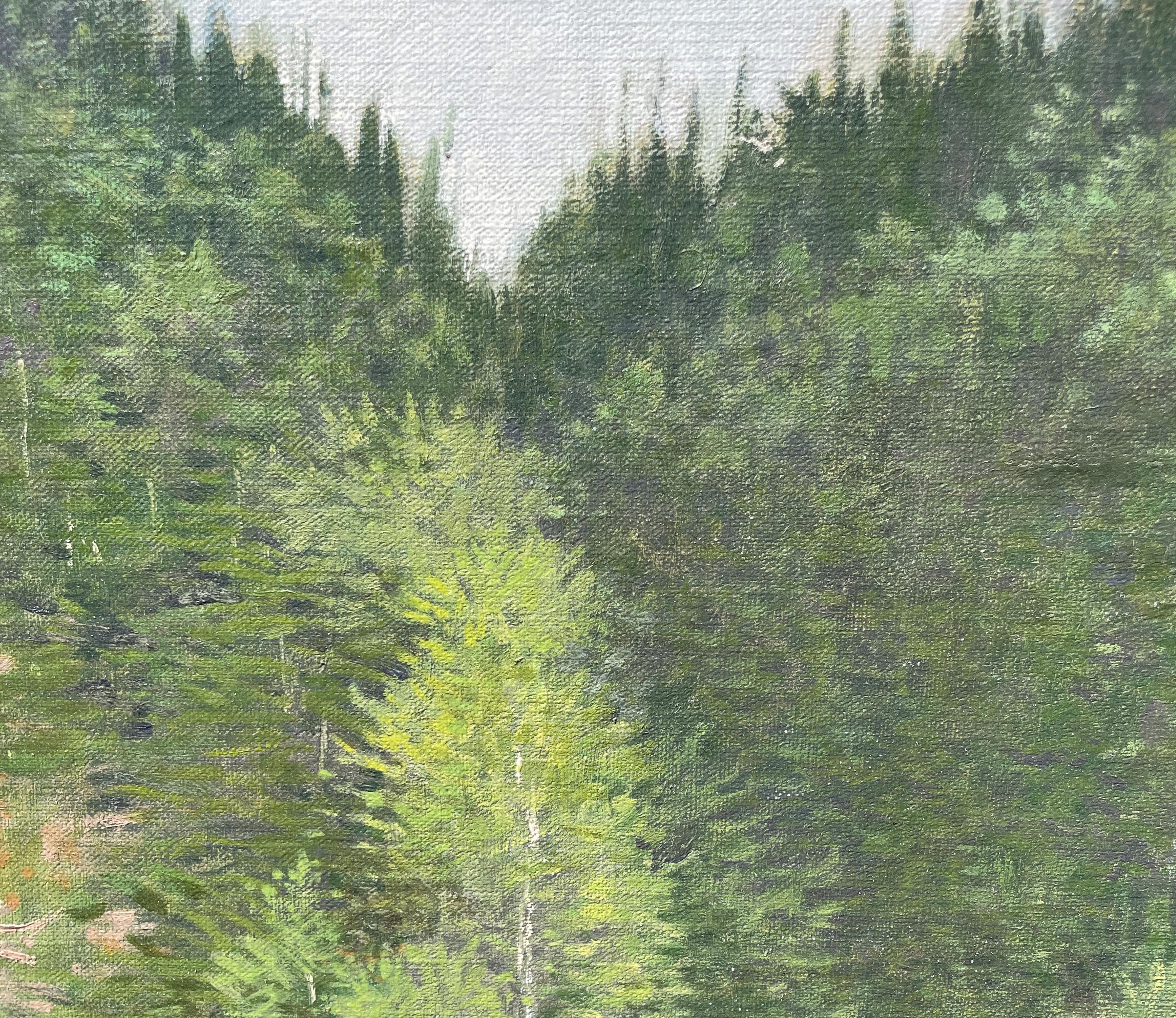 Frank Vincent DuMond
Le chevalet du train
Signé en bas à gauche
Huile sur toile
24 x 30 pouces


rang Vincent DuMond a été l'un des enseignants-peintres les plus influents de l'Amérique du XXe siècle. Illustrateur et peintre impressionniste