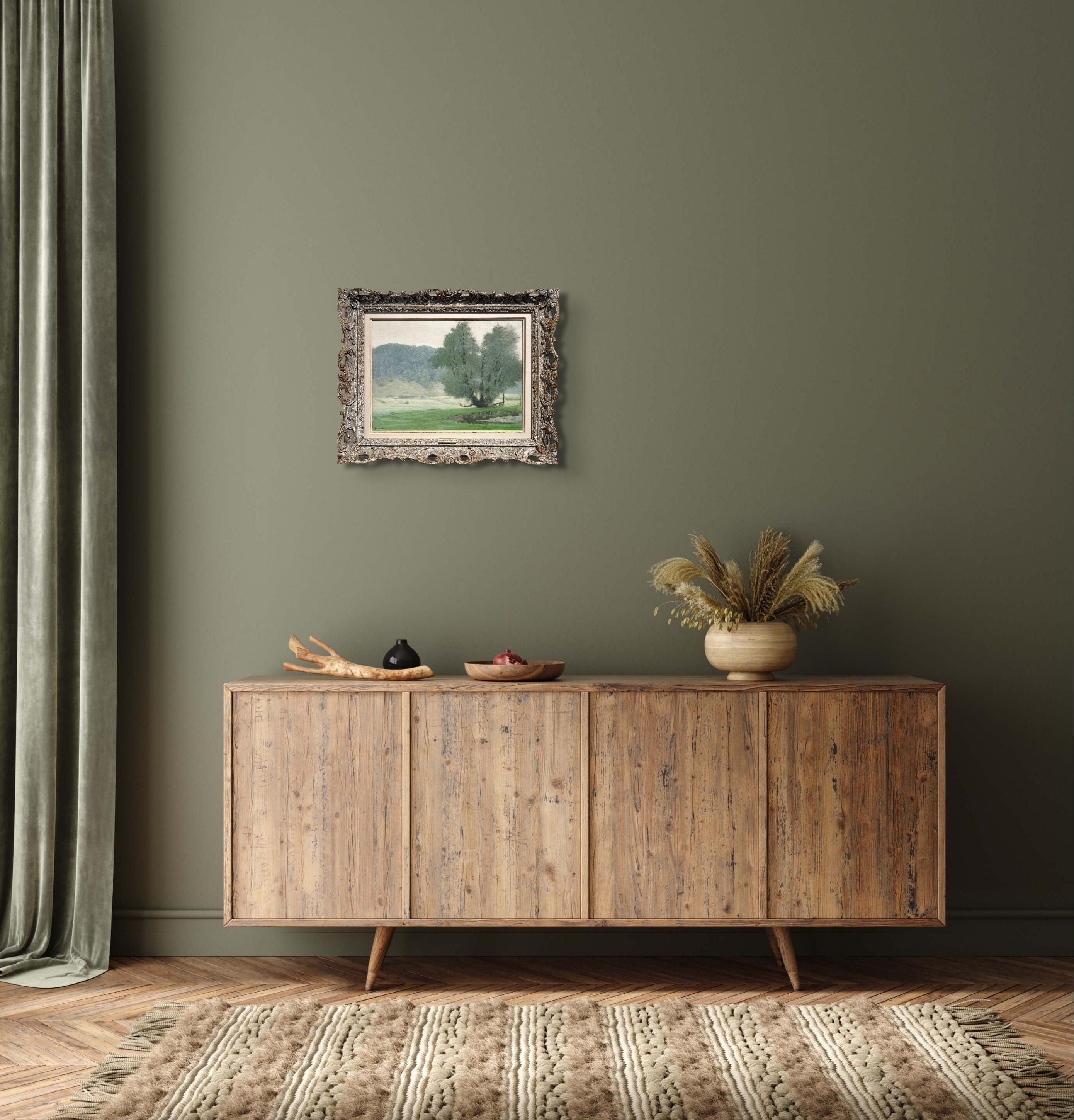 Weiden, Old Lyme, CT Sommerlandschaft, Old Lyme im Angebot 3