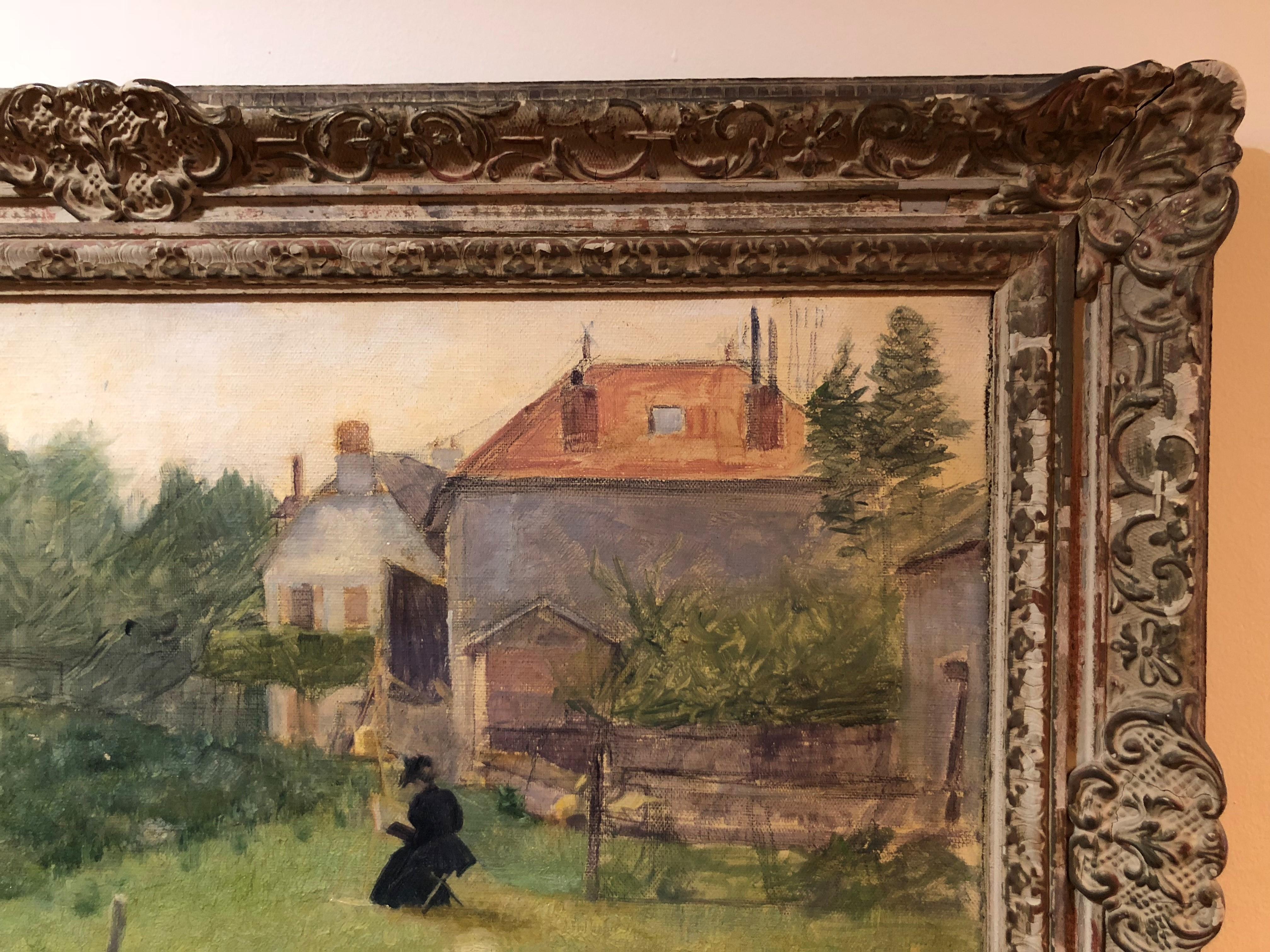 20th Century Frank Vincent DuMond Impressionist Painting For Sale