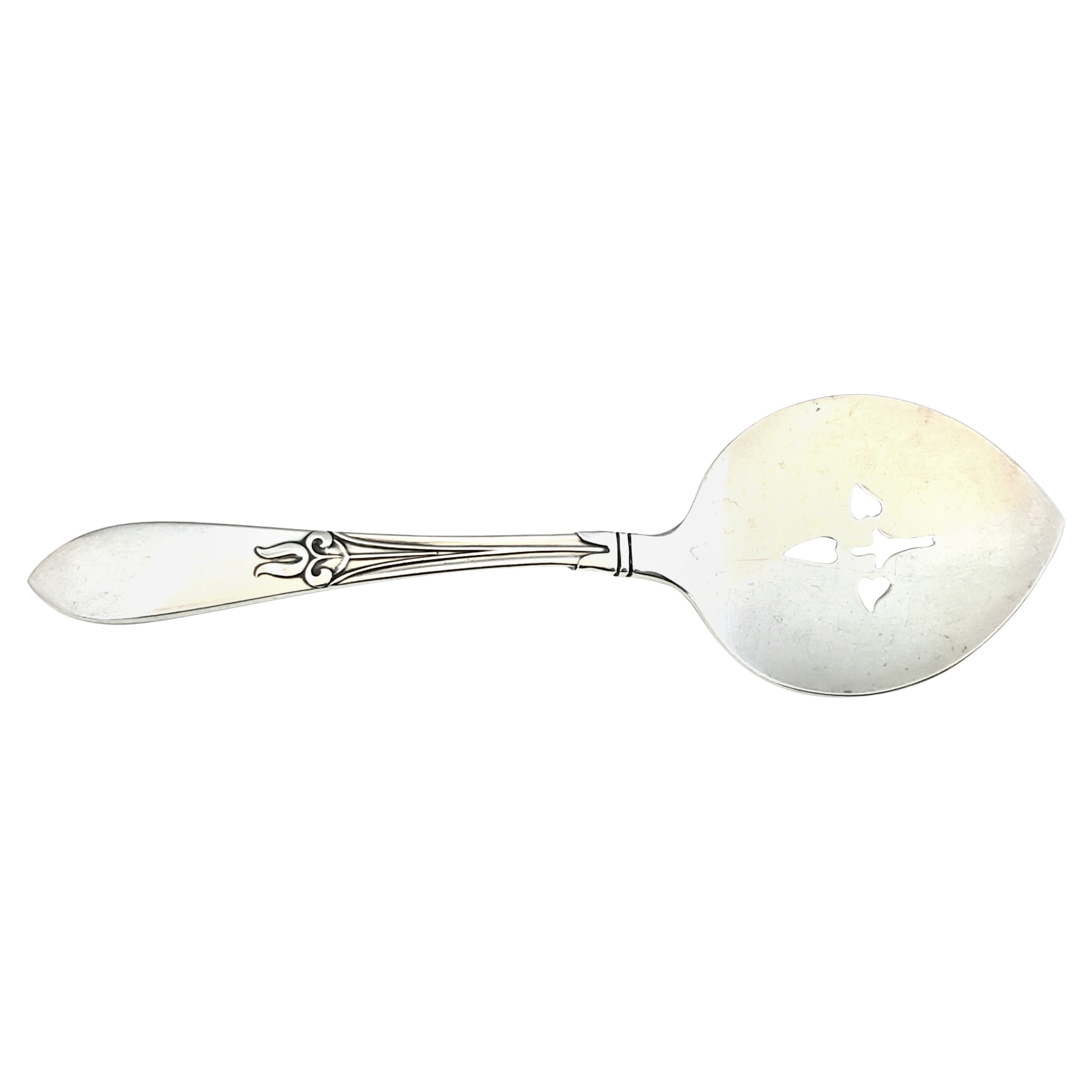 Frank W. Smith Co. Sterling Silver Tulipan Pierced Tomato Server