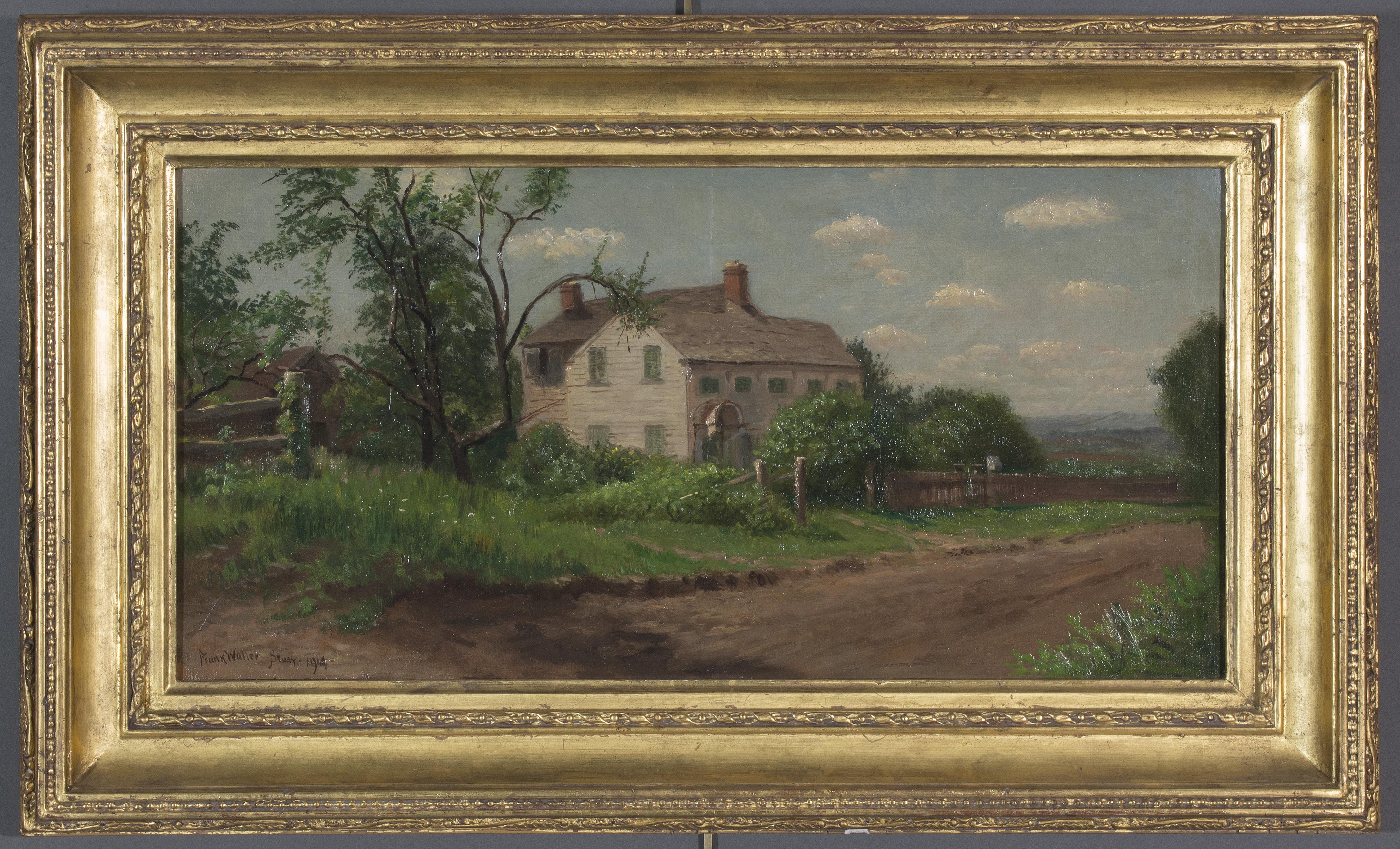 Une maison à la campagne, probablement près de Morristown NJ