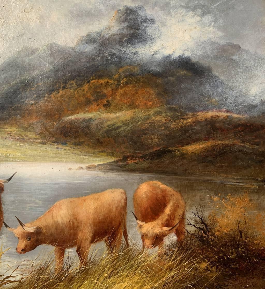 Frank Walters (pittore naturalista britannico) - Pittura paesaggistica del XIX secolo in vendita 3
