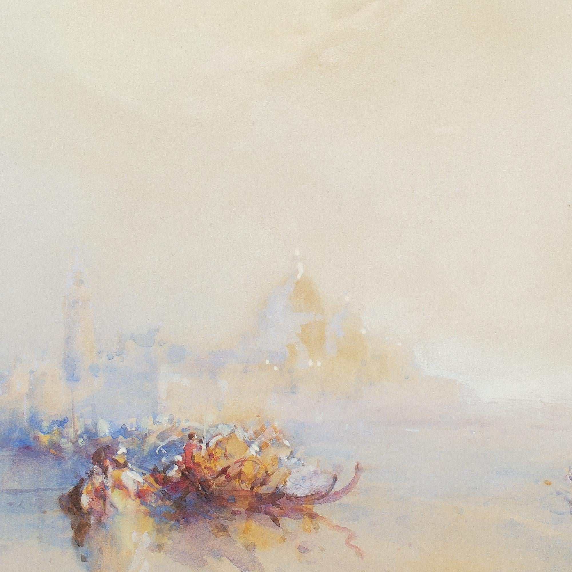Frank Wasley, Sulla laguna al tramonto, Venezia 4