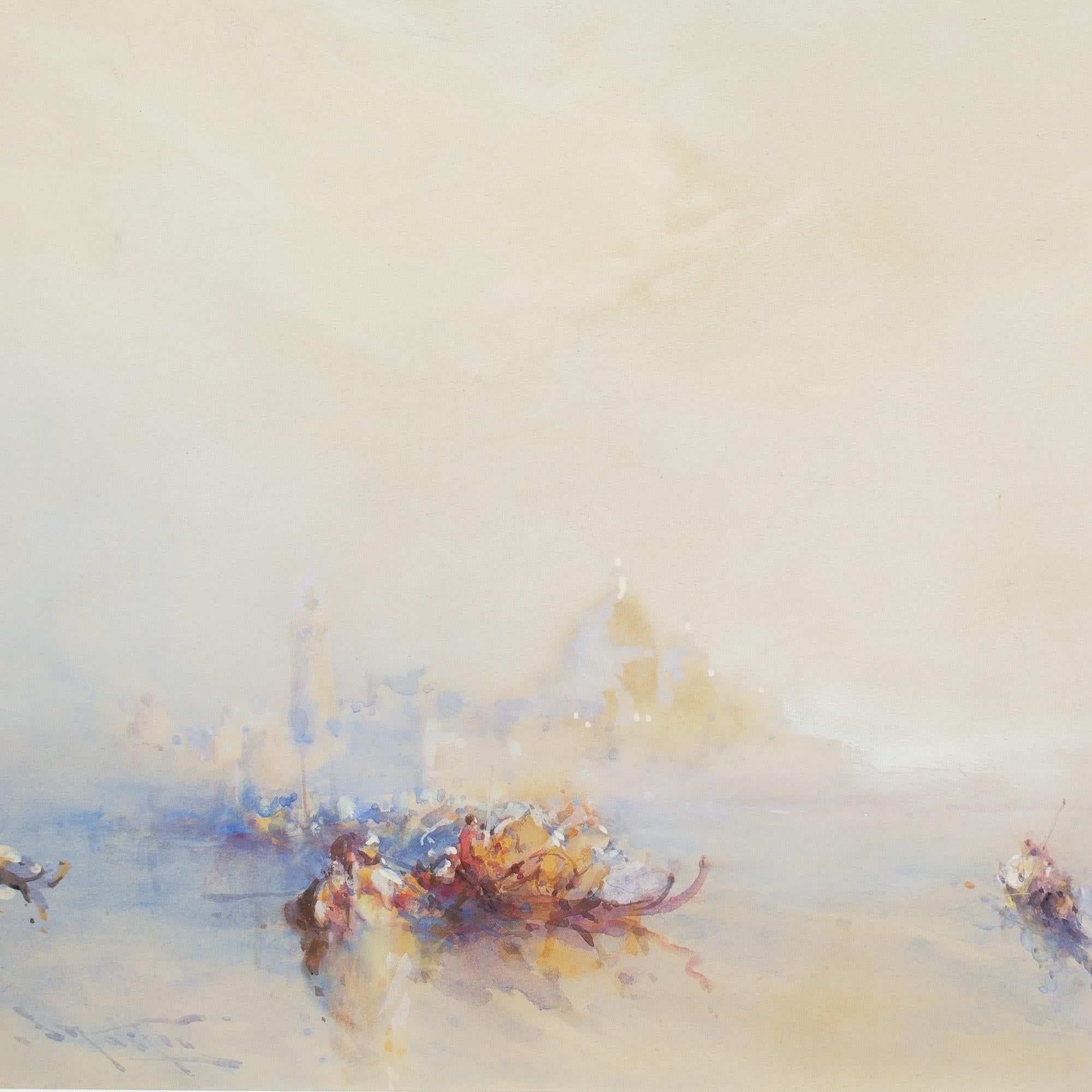 Frank Wasley, Sulla laguna al tramonto, Venezia 6