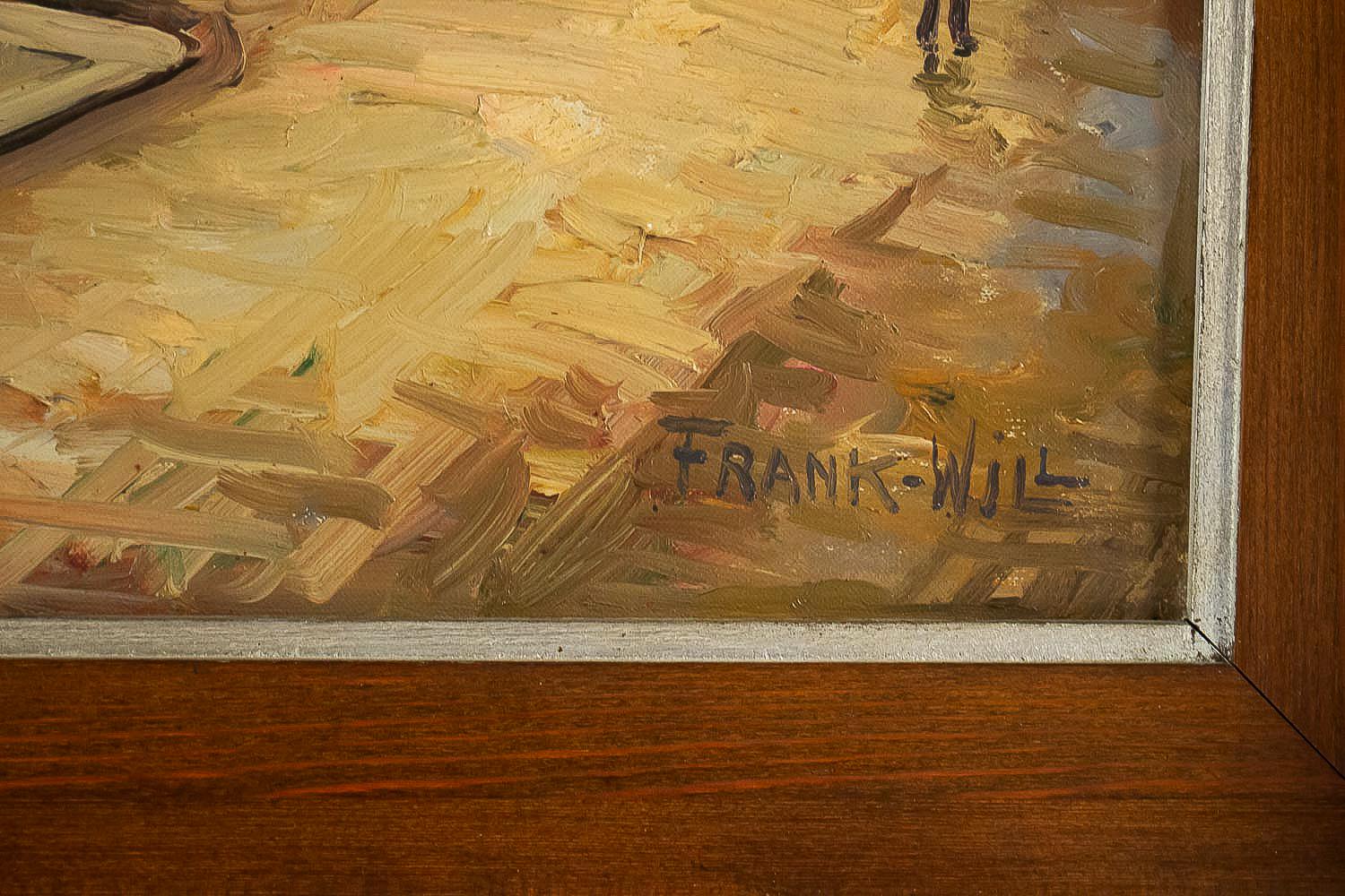 Frank Will, Oil on Canvas, Notre-Dame de Paris, circa 1926 2