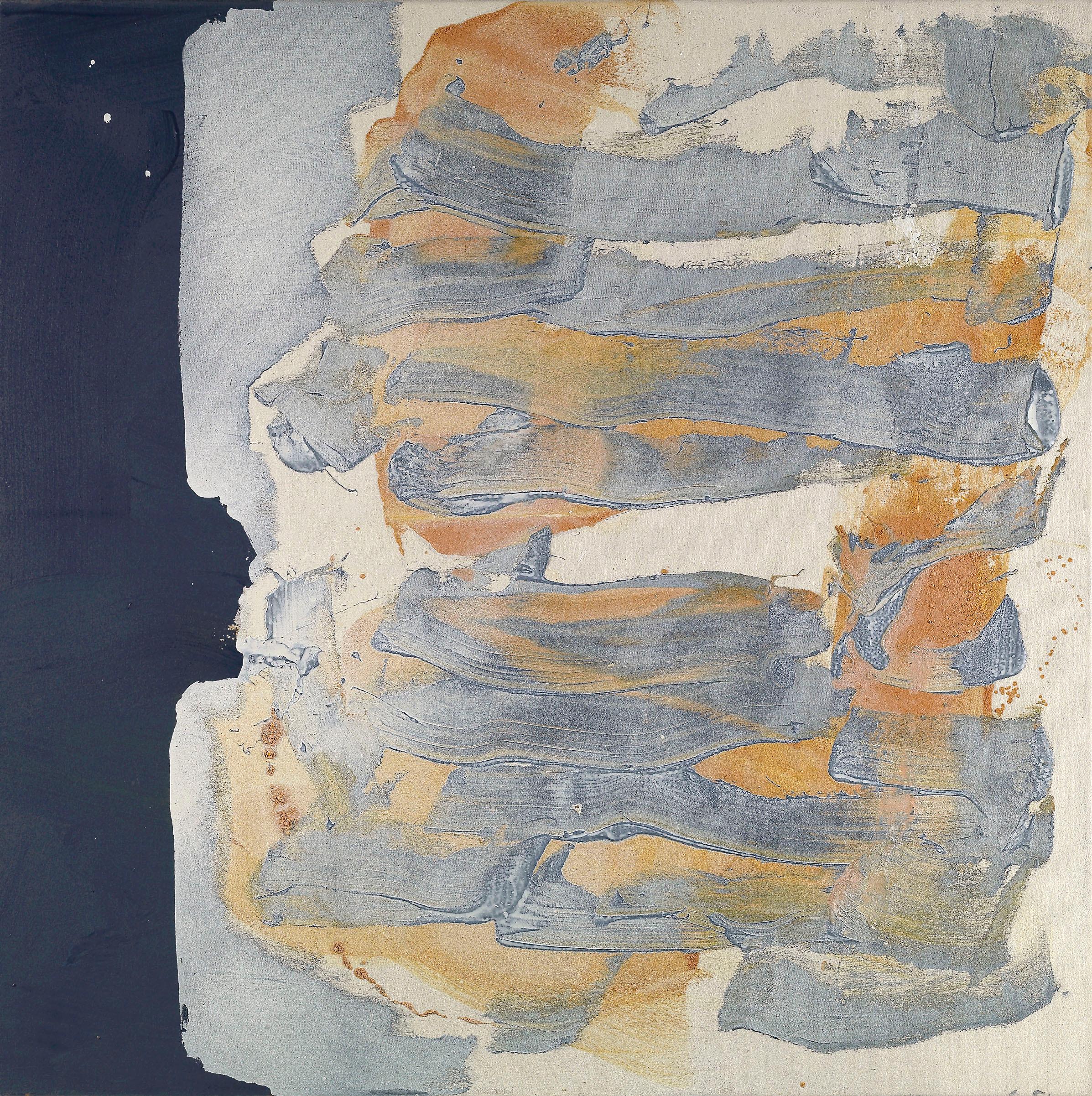 Frank Wimberley Abstract Painting - Flutter