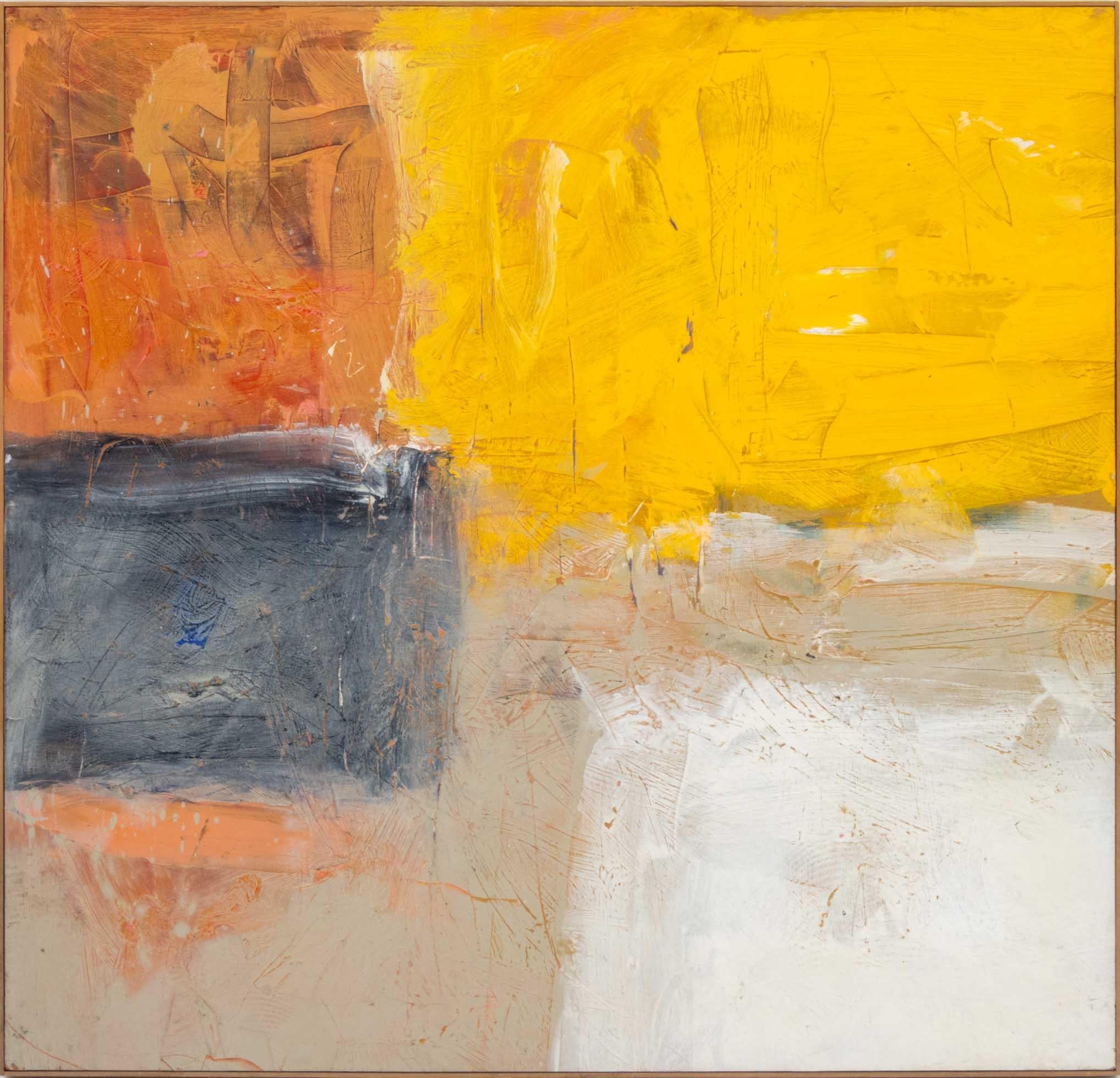 Frank Wimberley Abstract Painting - "Aurora" Abstract Expressionist Acrylic on Canvas, 1995