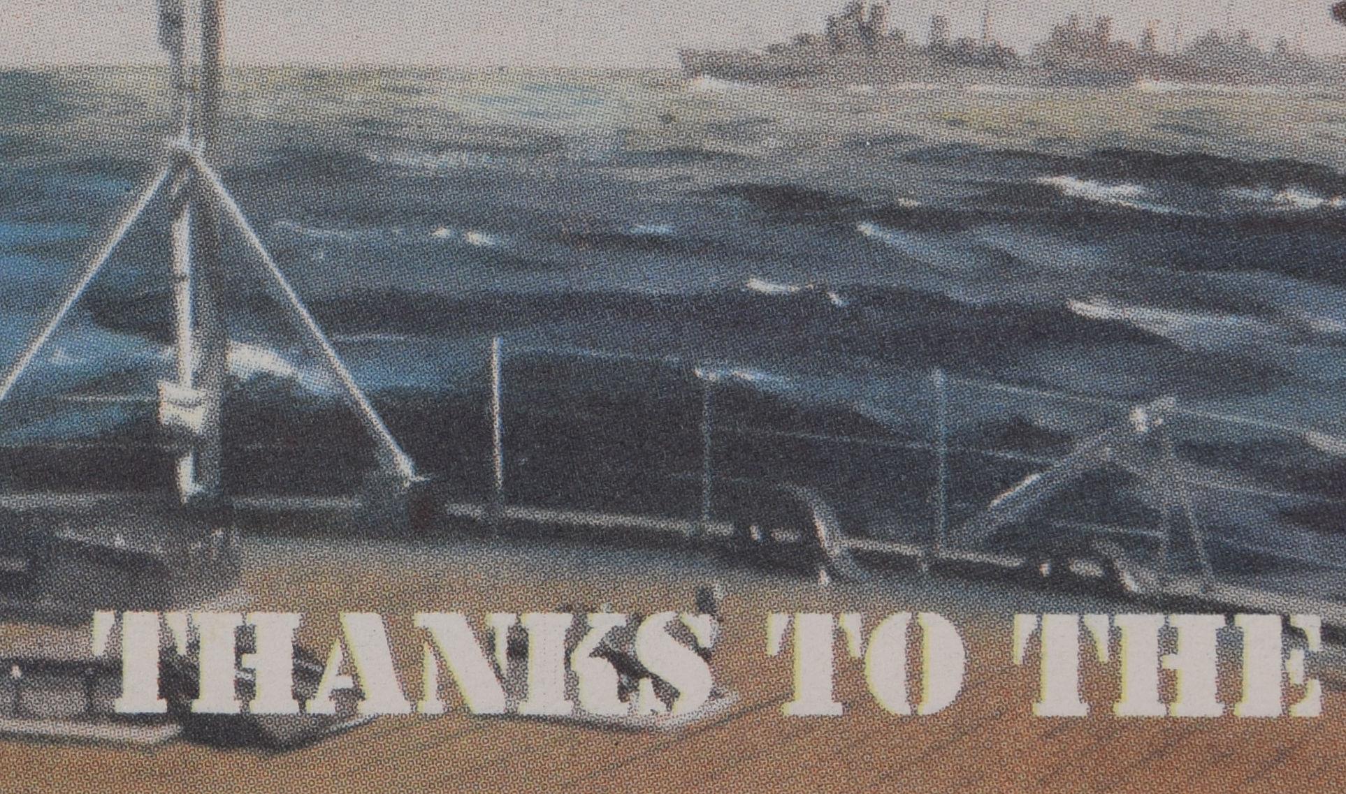Britain Delivers the Goods, manifesto originale d'epoca di Frank Wootton in vendita 3