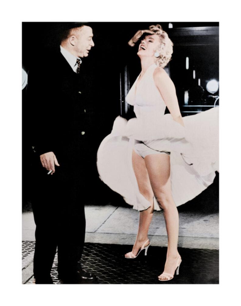 Frank Worth Portrait Photograph - Billy Wilder and Marilyn Monroe "The Seven Year Itch"