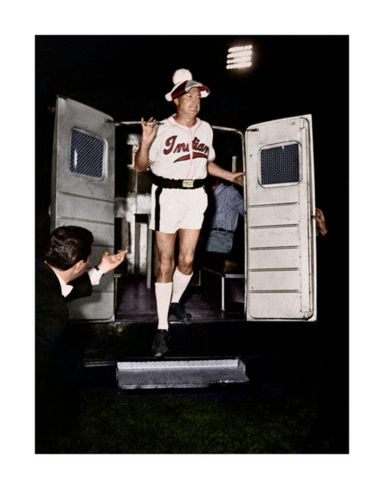 Bob Hope Exiting Trailer