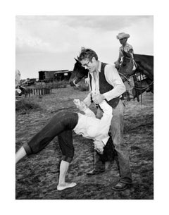 Elizabeth Taylor Flipping with James Dean