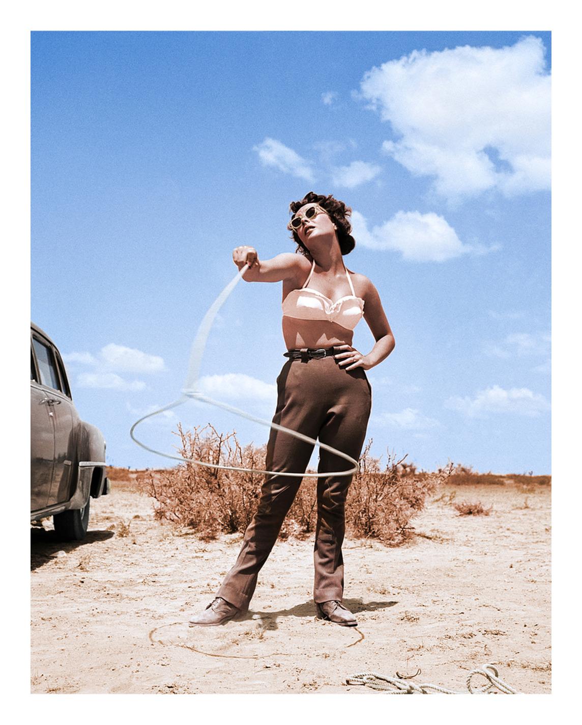 Elizabeth Taylor with Lasso 20