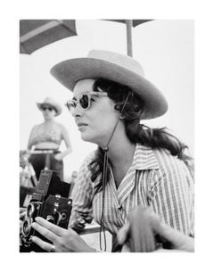 Elizabeth Taylor with Vintage Camera