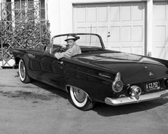 Frank Sinatra in Thunderbird Posed in Thunderbird