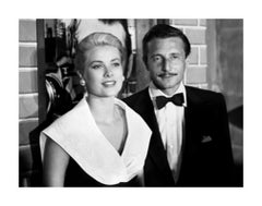 Retro Grace Kelly and Oleg Cassini at the Premiere of Rear Window