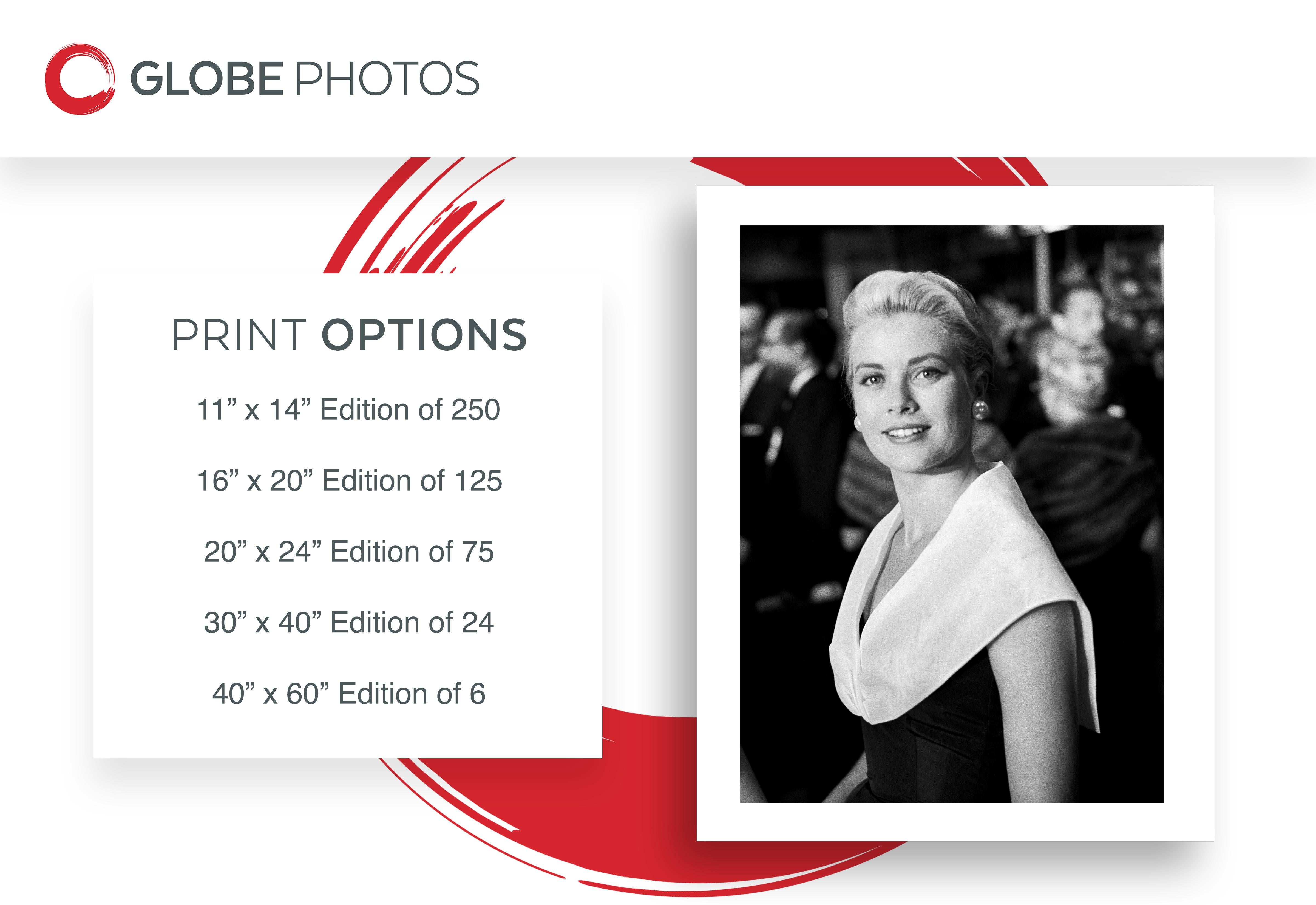 Grace Kelly bei der Premiere des Rückfensters – Photograph von Frank Worth