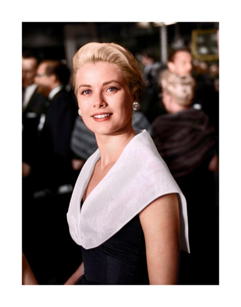 Frank Worth Color Photograph - Grace Kelly at the Premiere of Rear Window