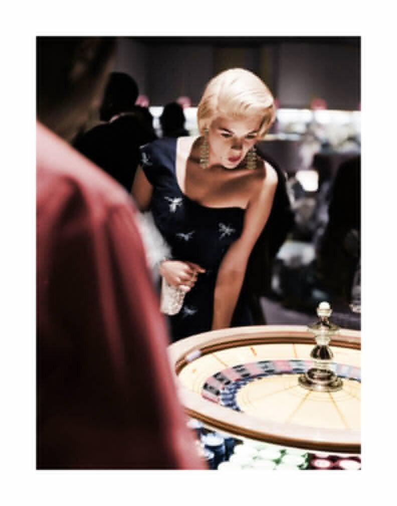 Frank Worth Portrait Photograph - Jayne Mansfield: A Game of Chance