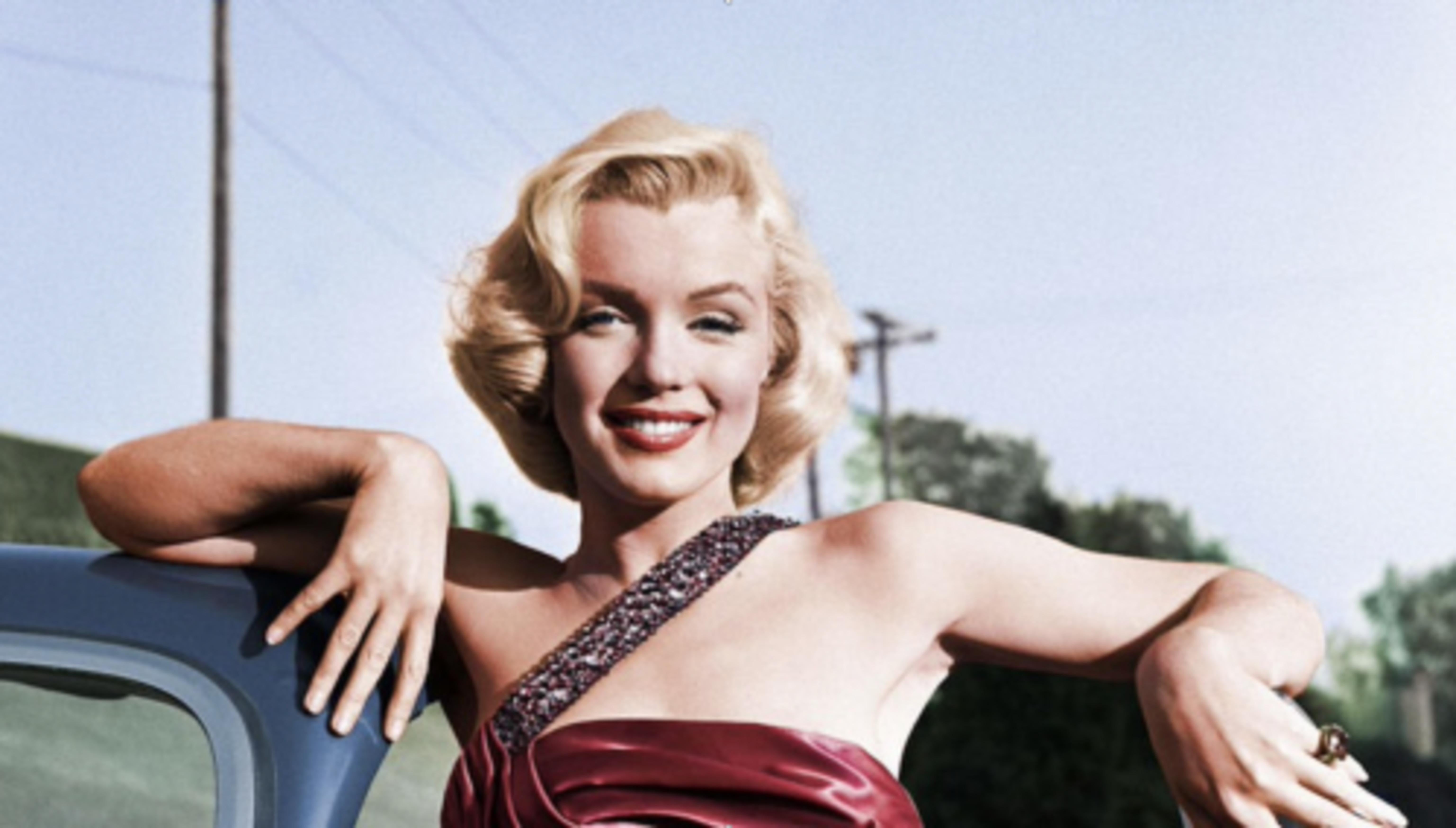 Marilyn in "Wie man einen Millionär heiratet – Photograph von Frank Worth
