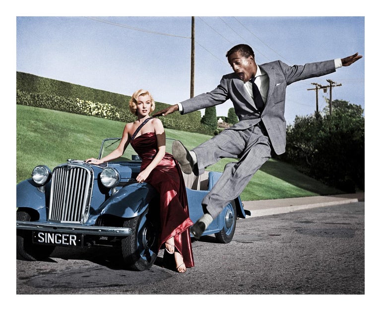 Marilyn Monroe and Sammy Davis Jr. in How to Marry a Millionaire 24